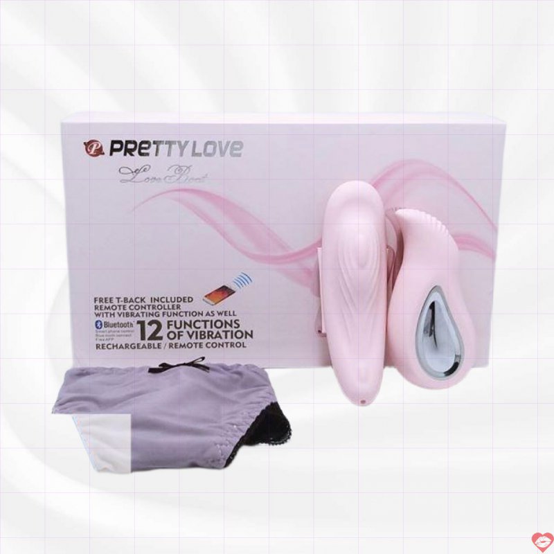 Quần chip rung 2 đầu điều khiển bằng điện thoại Pretty Love Boat
