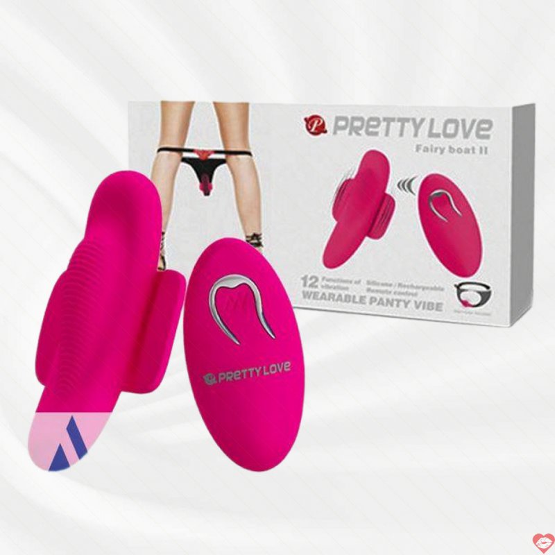 Quần sịp rung điều khiển từ xa Pretty Love Fairy Boat 2
