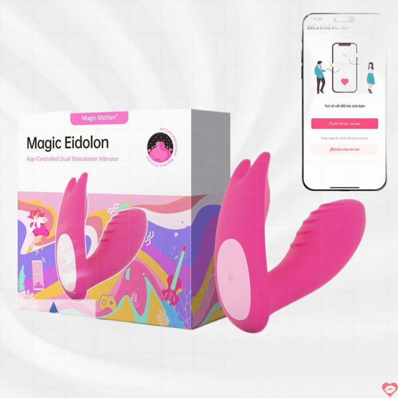 Máy rung public điều khiển bằng điện thoại Magic Motion Eidolon