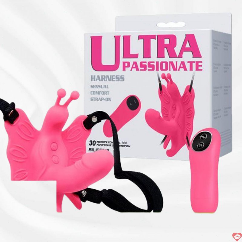 Máy rung bướm mini có dây đeo Baile Ultra