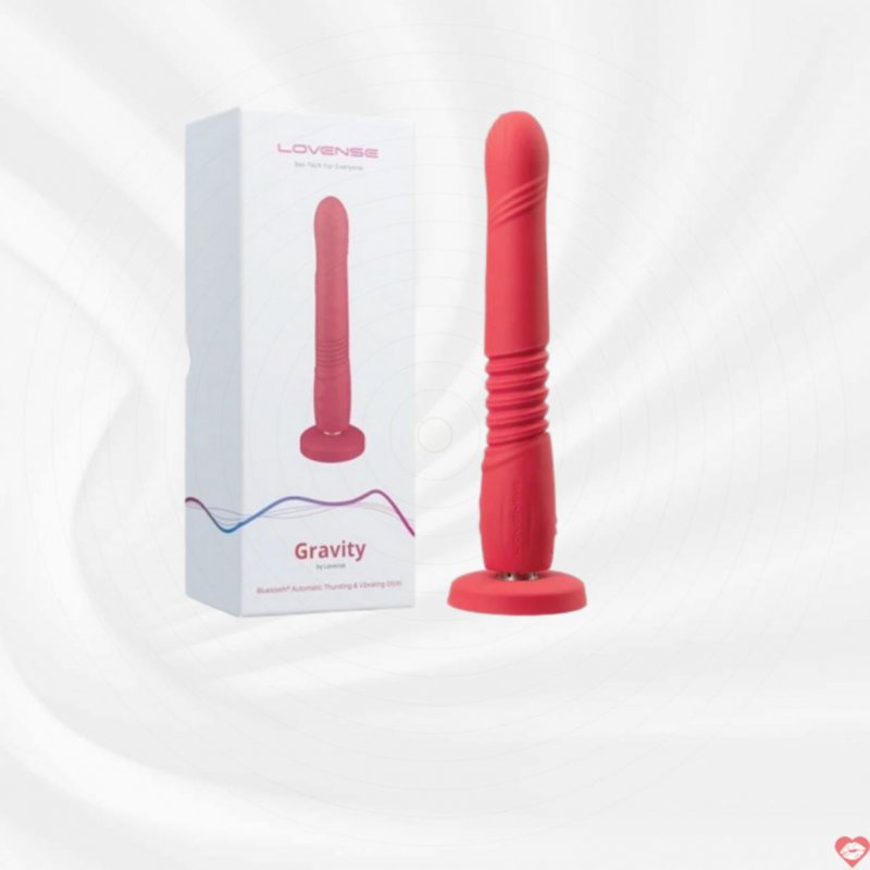 Dương vật giả gắn tường rung thụt Lovense Gravity