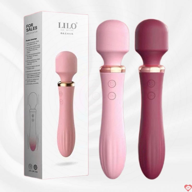 Chày rung massage âm đạo Lilo 2 đầu kích thích điểm g