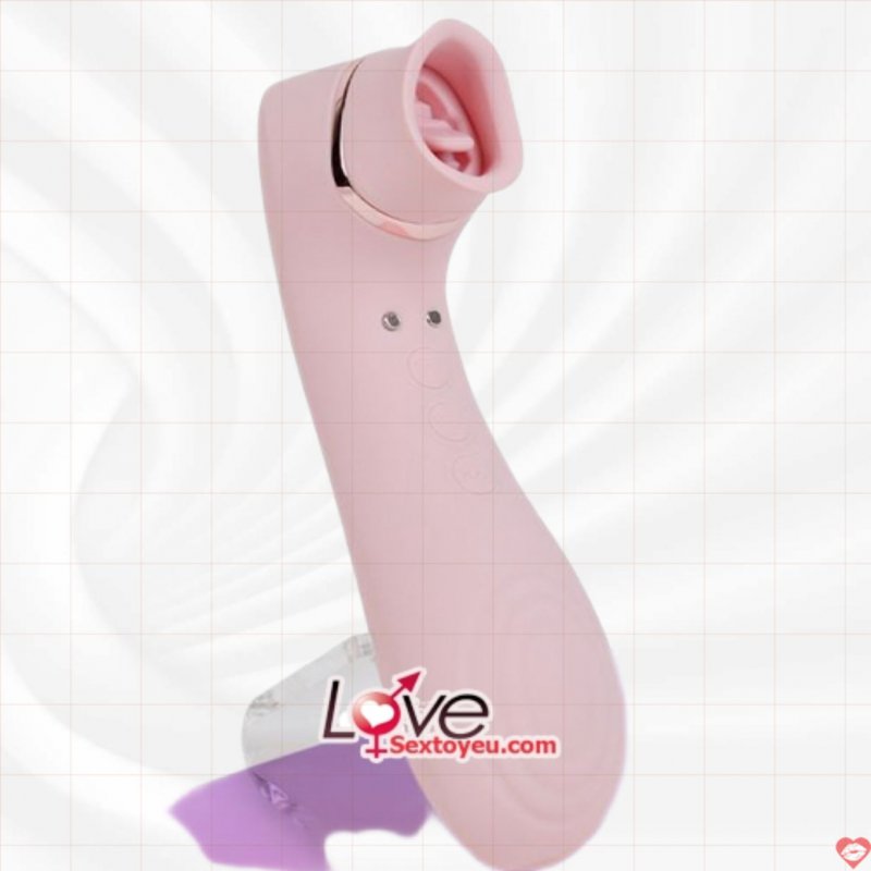 Galaku Kissy máy rung bú liếm cao cấp siêu kích thích 