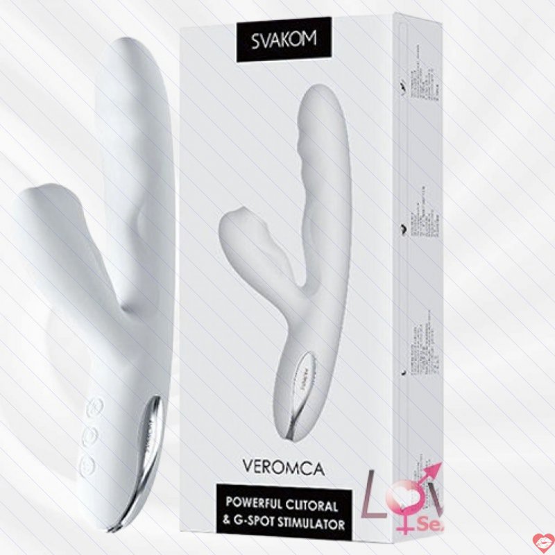 Dương vật giả cao cấp Svakom Veromca rung thụt bú sưởi ấm