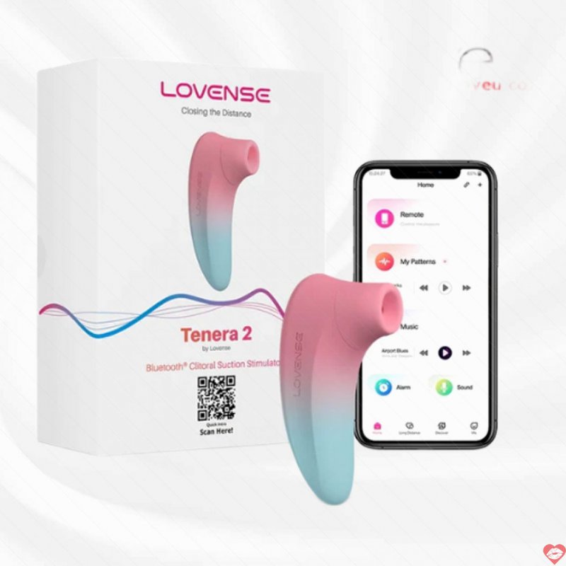 Máy bú hút âm vật cao cấp Lovense Tenera 2 điều khiển qua app
