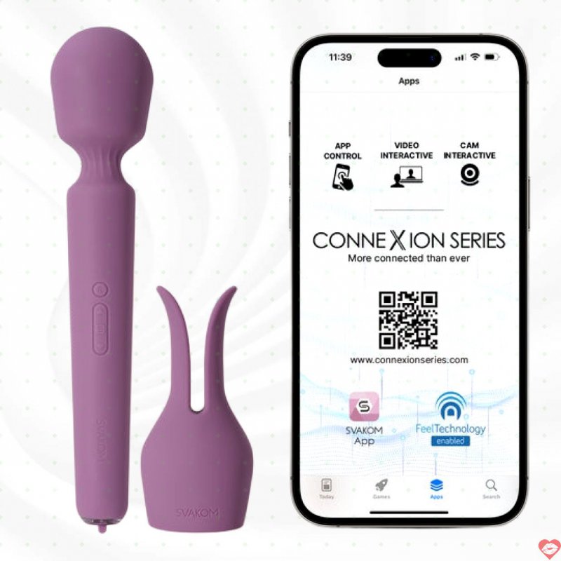 Chày rung cỡ lớn siêu mạnh Svakom Emma Neo 2 điều khiển qua App