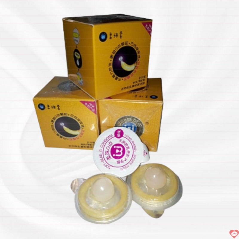 Cao bao su có viên bi lớn ở đầu cho chị em tột độ khoái