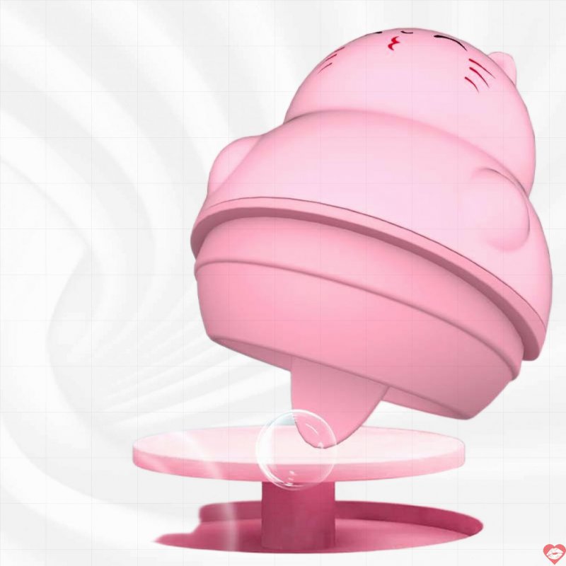 Lưỡi liếm Mizzzee Miu Miu Pink nhỏ gọn dễ thương chất lượng 
