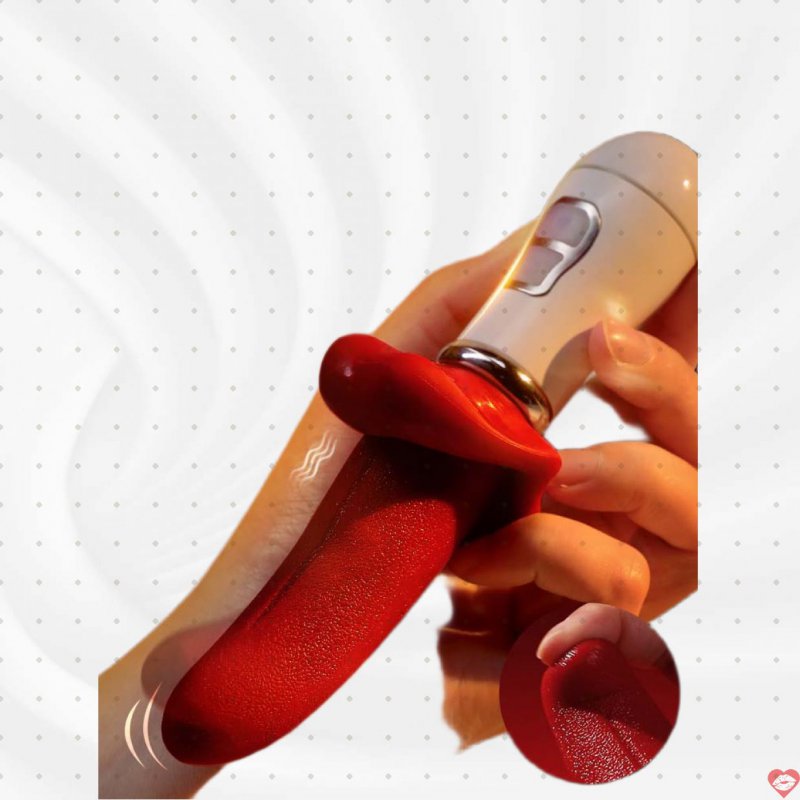 Lưỡi rung Mizzzee Red Zahra 10 chế độ mềm mại giá rẻ