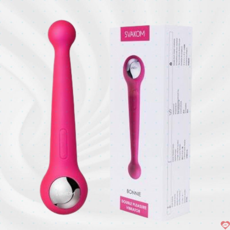 Sextoy chày rung 2 đầu Svakom mỹ cao cấp Bonnie kích thích điểm G cực đã
