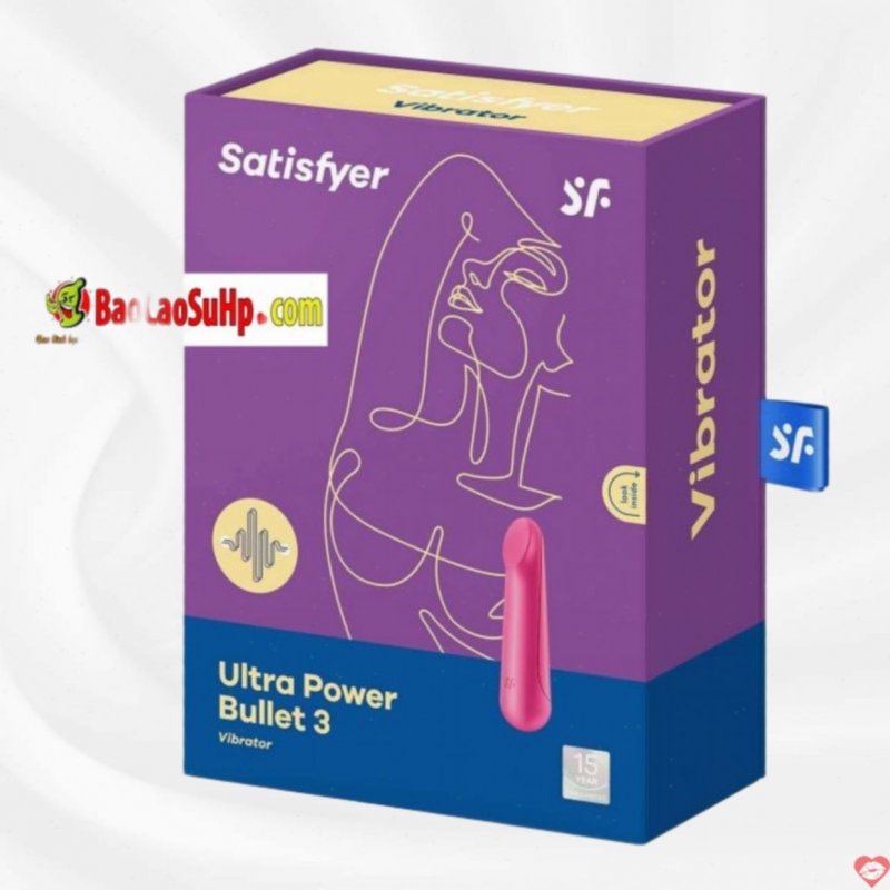 Trứng rung USA thỏi son Satisfyer – Ultra Power Bullet 3 Vibrator