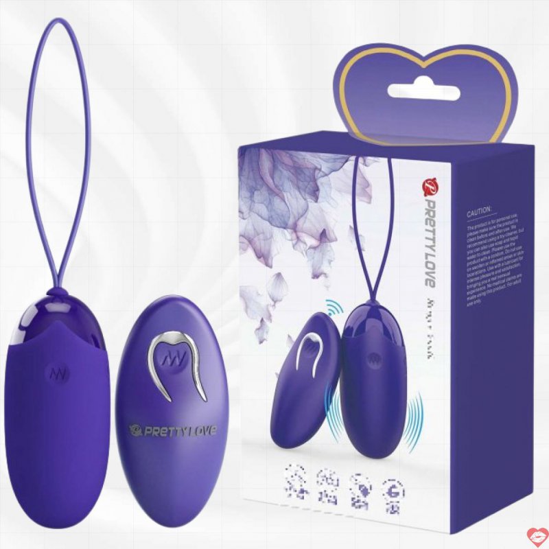 Trứng rung điều khiển từ xa Prettylove Berger Youth trẻ trung bền bỉ 12 chế độ