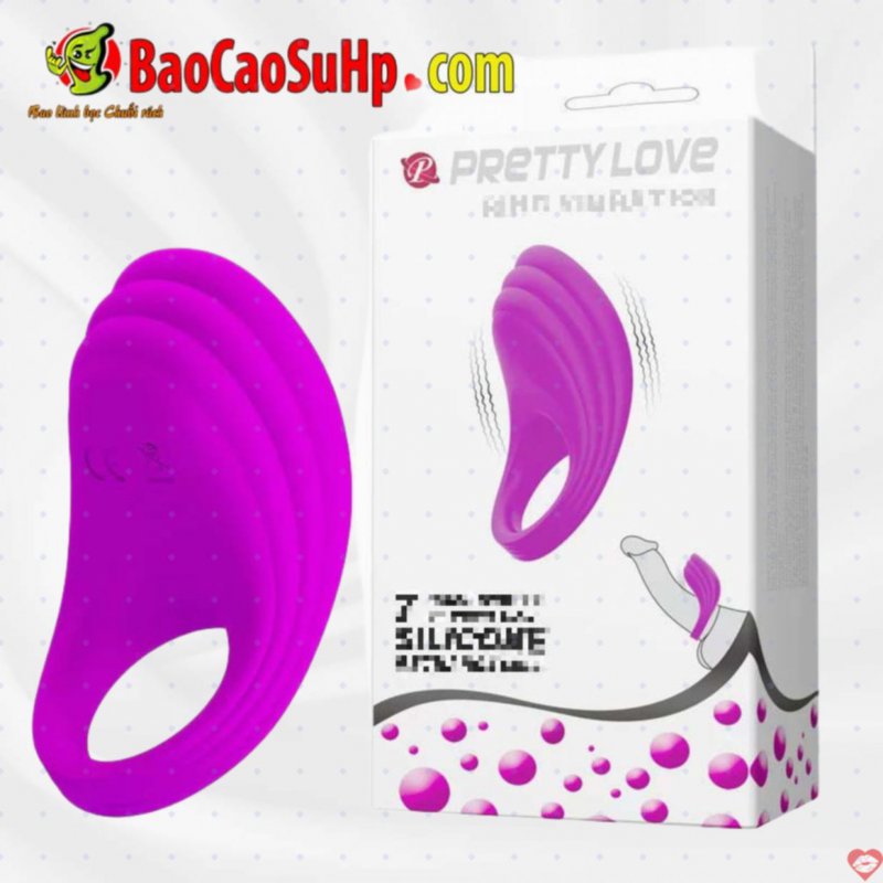 Vòng đeo dương vật Prettylove Ring Coc BI-210150 7 chế độ