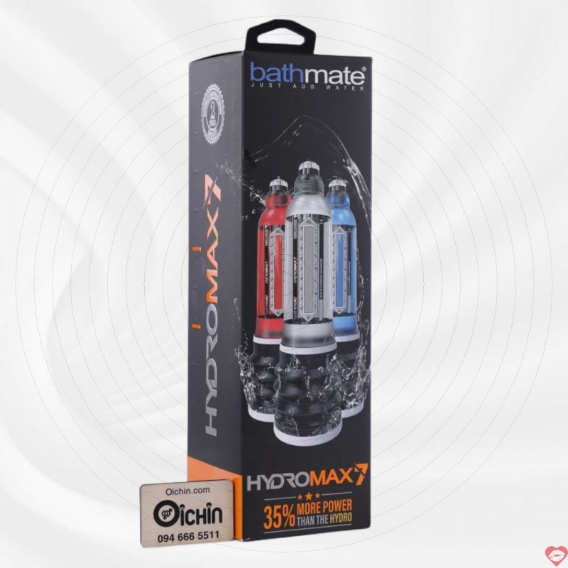 Bathmate Hydromax 7 Brilliant tăng kích thước máy tập thủy lực chính hãng 