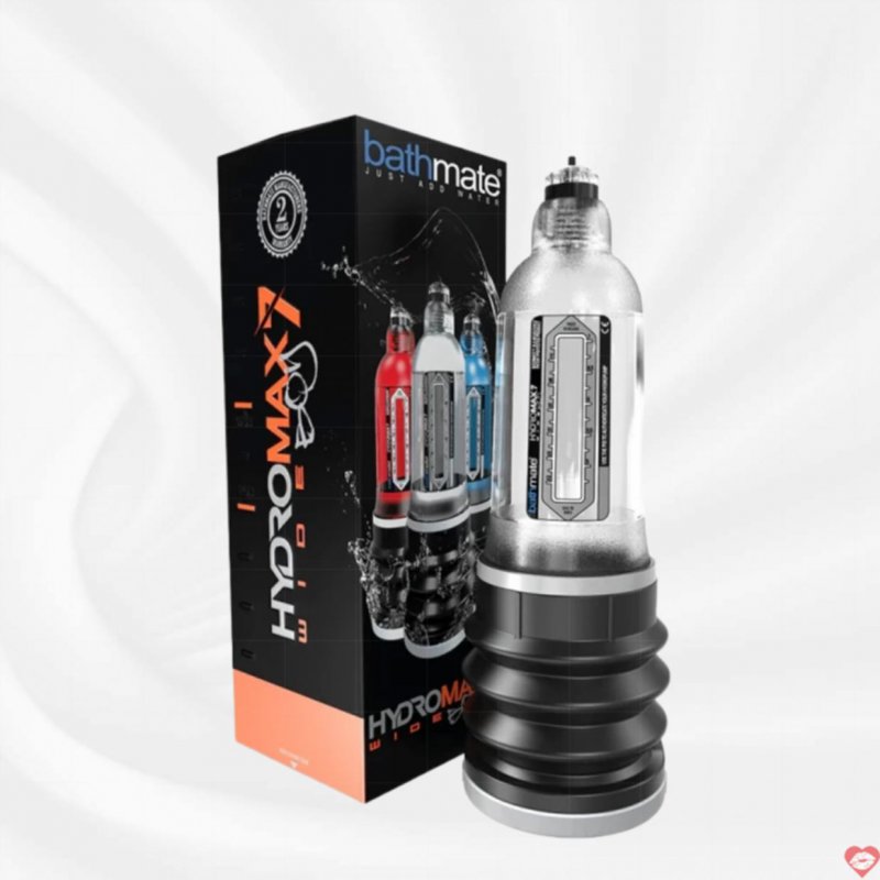 Bathmate Hydromax 7 Wide Boy trong suốt tăng cường hiệu quả 
