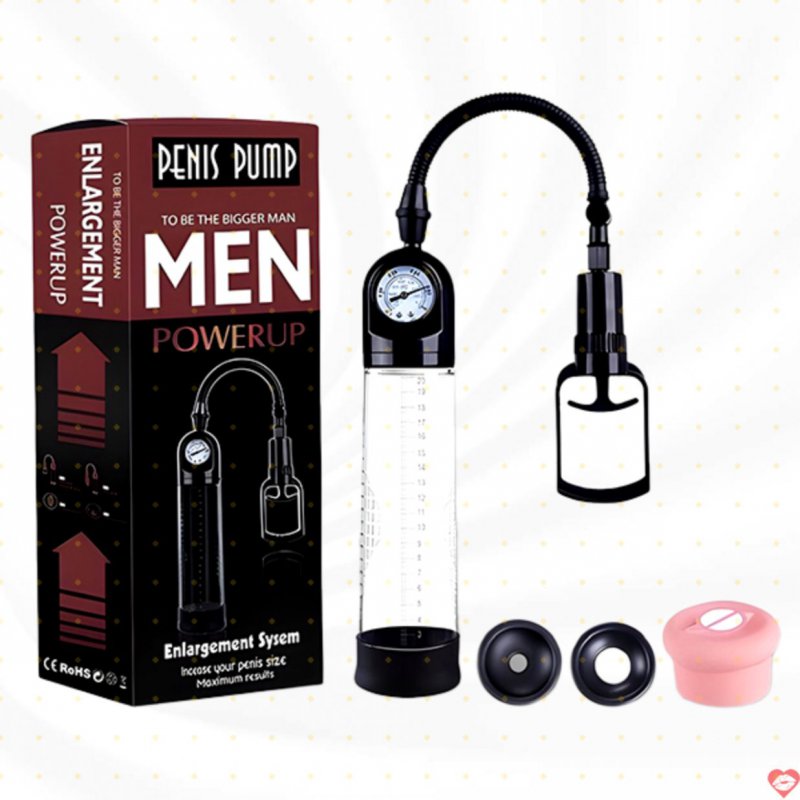 Máy Tập Dương Vật Powerup Đồng Hồ Áp Suất - Tăng Kích Thước 