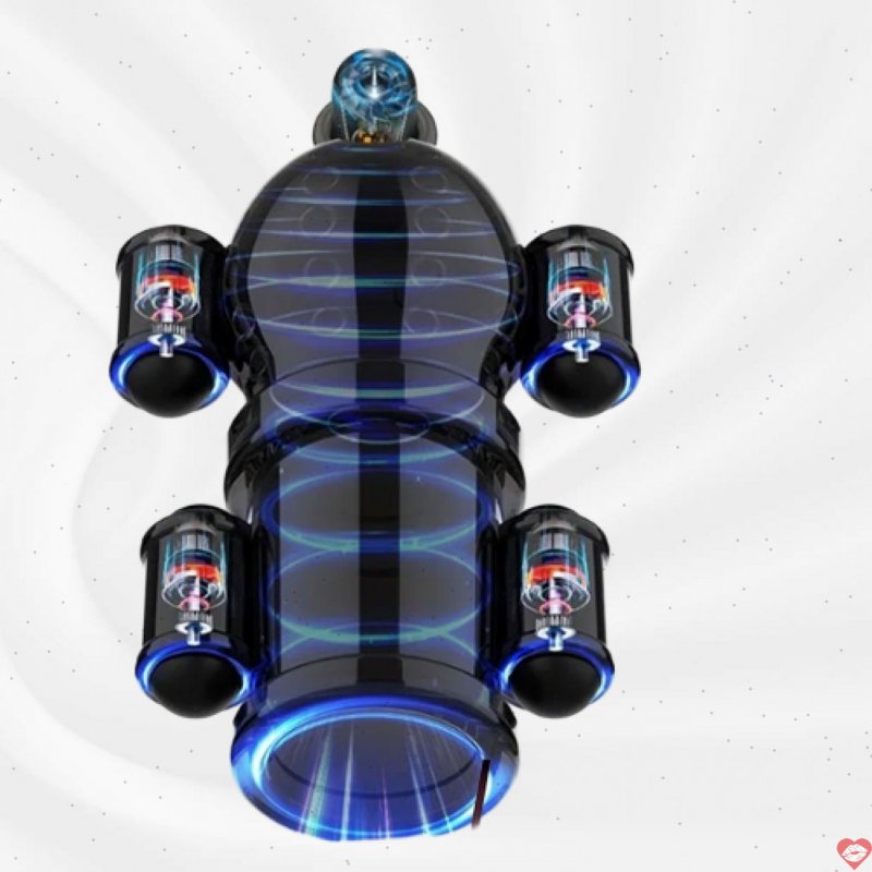 Bao Dương Vật 5 Điểm Rung Kích Thích Sung Sướng Tức Thì 