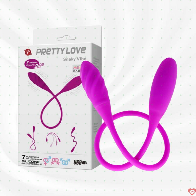 Trứng rung 2 đầu Pretty Love Snaky Vibe
