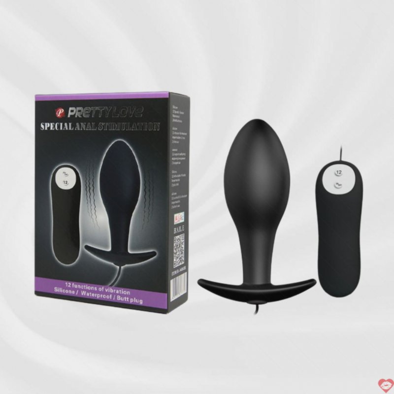 Trứng rung hậu môn Pretty Love Special Anal Stimulation trơn