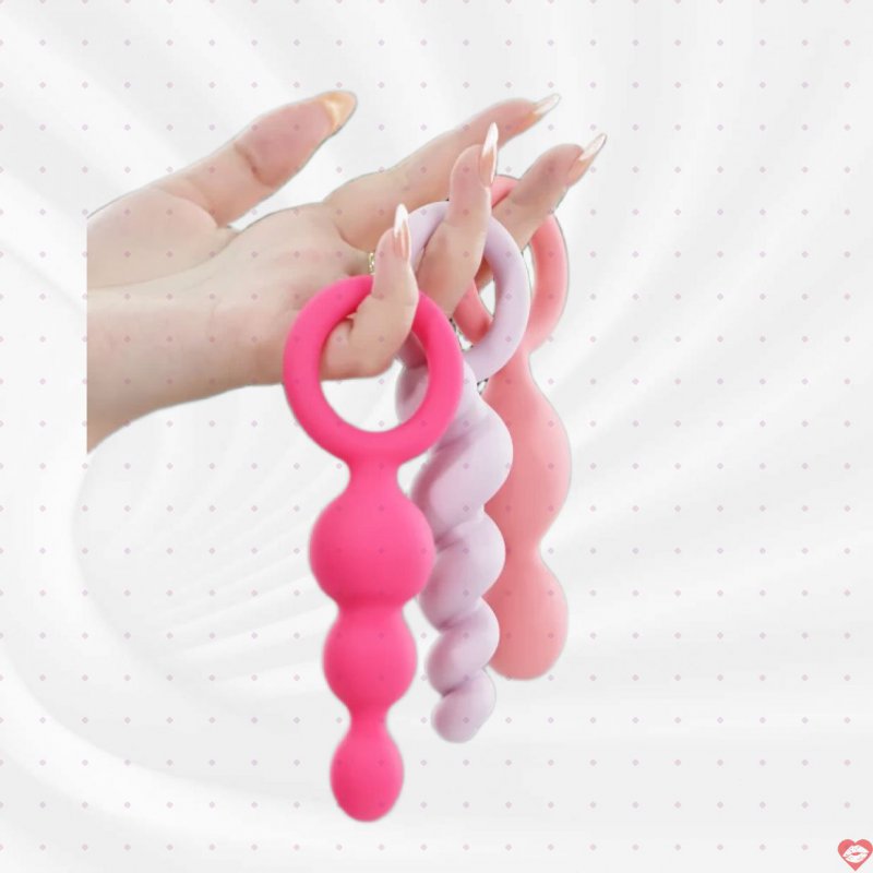 Satisfyer Booty Call đồ chơi hậu môn 3 món