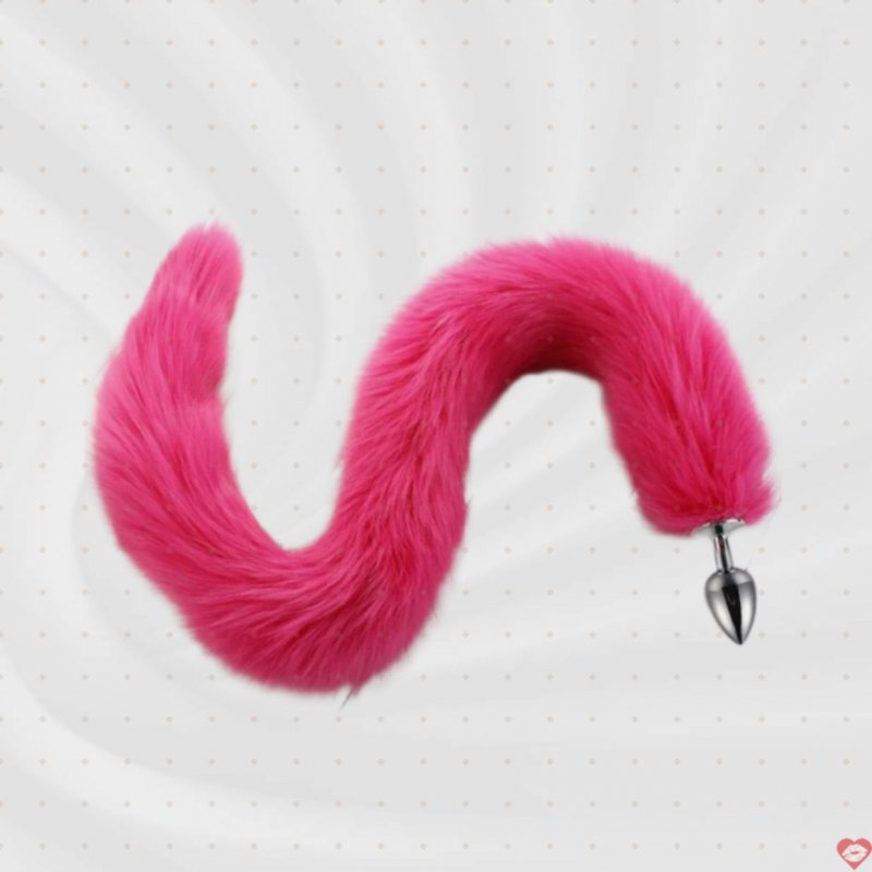 Đuôi Cáo Cosplay 80cm Phích Cắm Hậu Môn Hợp Kim Nhôm Cao Cấp 