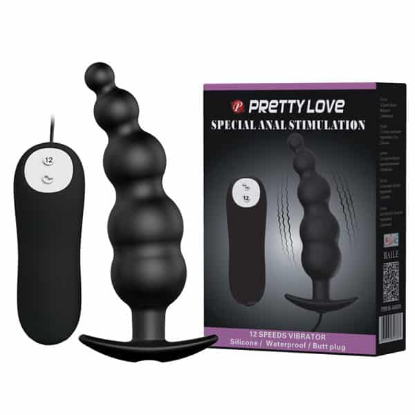 Trứng Rung Kích Thích Hậu Môn Pretty Love Special Anal Stimulation – 12 Chế Độ