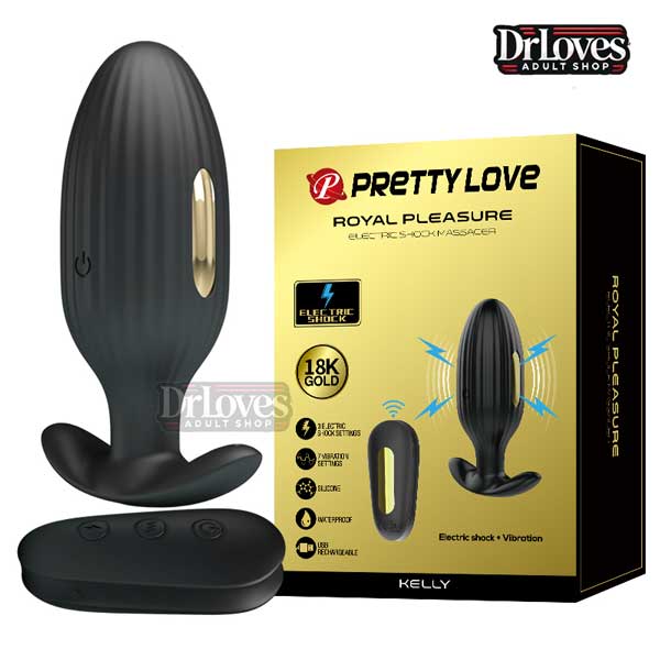 Trứng Rung Hậu Môn Pretty Love Kelly 7 Chế Độ + 3 Xung Điện