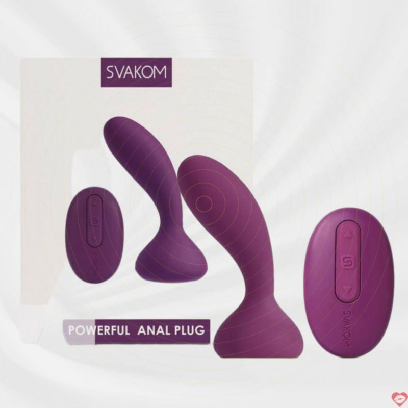 Svakom Julie máy rung điều khiển từ xa kích thích hậu môn