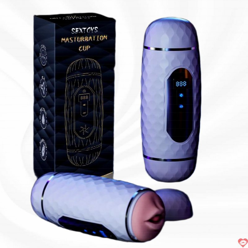 Âm đạo giả 2 đầu Utoo Girl 12 chế độ rung + âm thanh