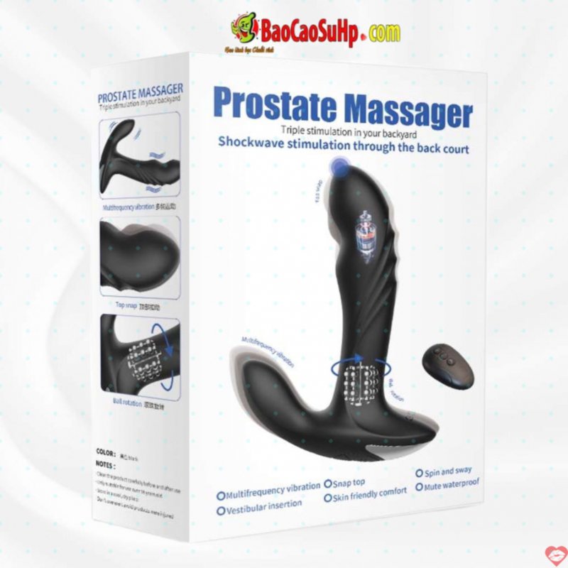 Thiết bị massage hậu môn nam sướng mạnh kích thích tuyến tiền liệt
 