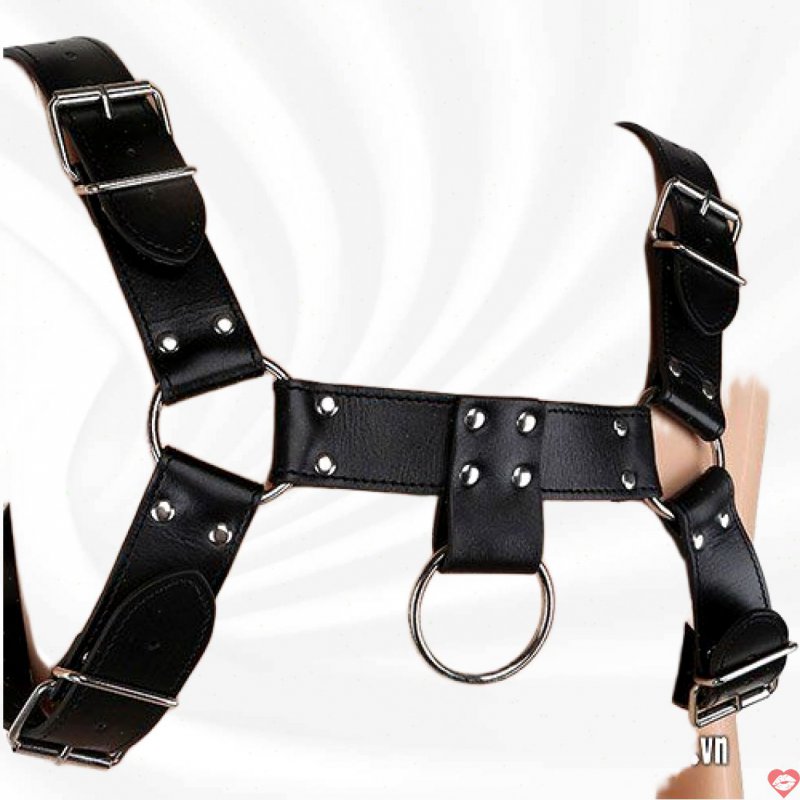 Đai Đeo Ngực Da Cao Cấp Dụng Cụ BDSM Đậm Chất Đam Mê 