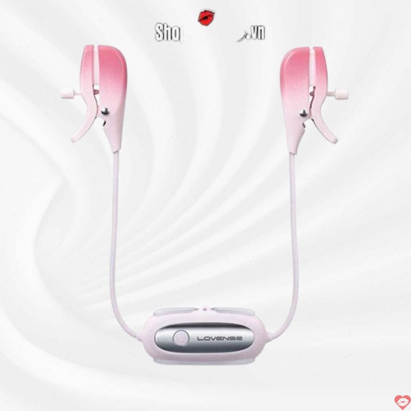 Bộ Kẹp Núm Vú Lovense Gemini Điều Khiển App Rung Kích Thích 