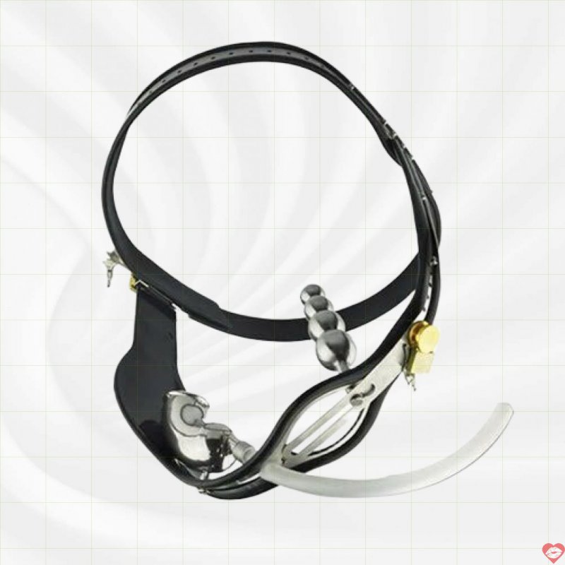 Đai khóa trinh tiết nam chữ T có phích cắm hậu môn, tăng khoái cảm 