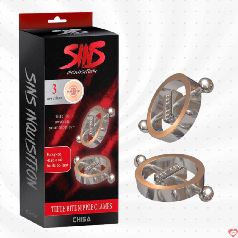 Kẹp vú đầu ti Chisa Sins Inquisition giúp kích thích cực đỉnh 