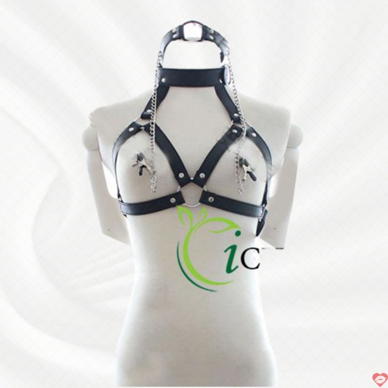 Đồ chơi bạo dâm BDSM Kẹp vú xích cổ tăng mạnh khoái cảm