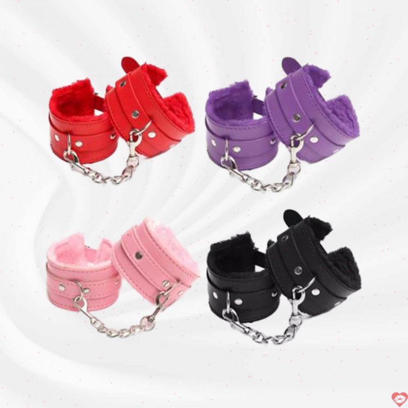 Dụng cụ trói tay chân BDSM êm ái tăng cảm giác hưng phấn tình dục