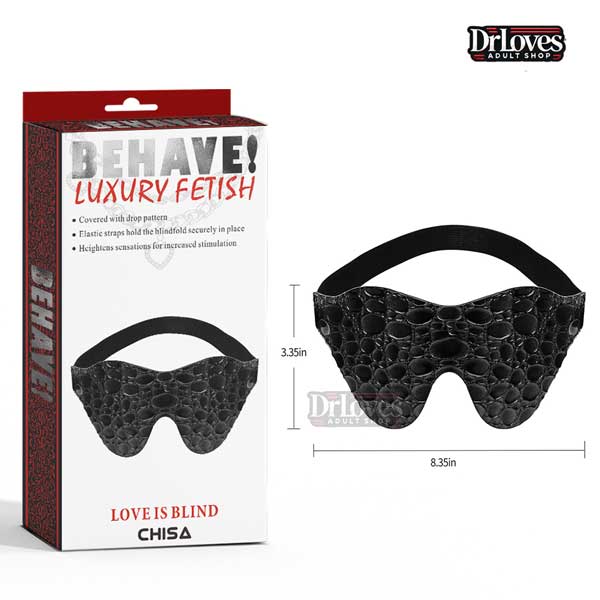 Đai Bịt Mắt Behave Love Is Blind Cao Cấp