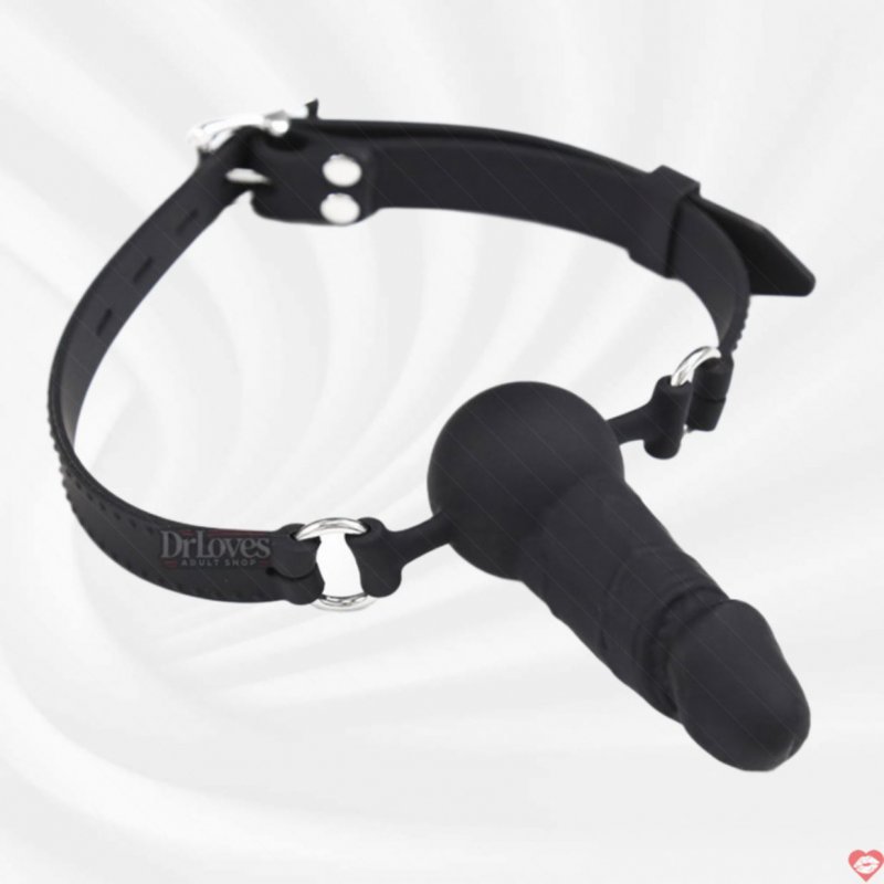 Bộ Khóa Miệng BDSM Kèm Bóng Dương Vật