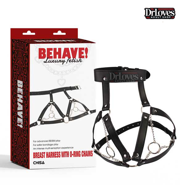 Bộ Đai Kẹp Ngực Behave Luxury Fetish Gợi Cảm