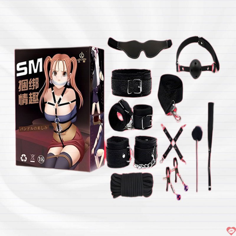 Bộ bạo dâm BDSM 10 món Jiuai cao cấp