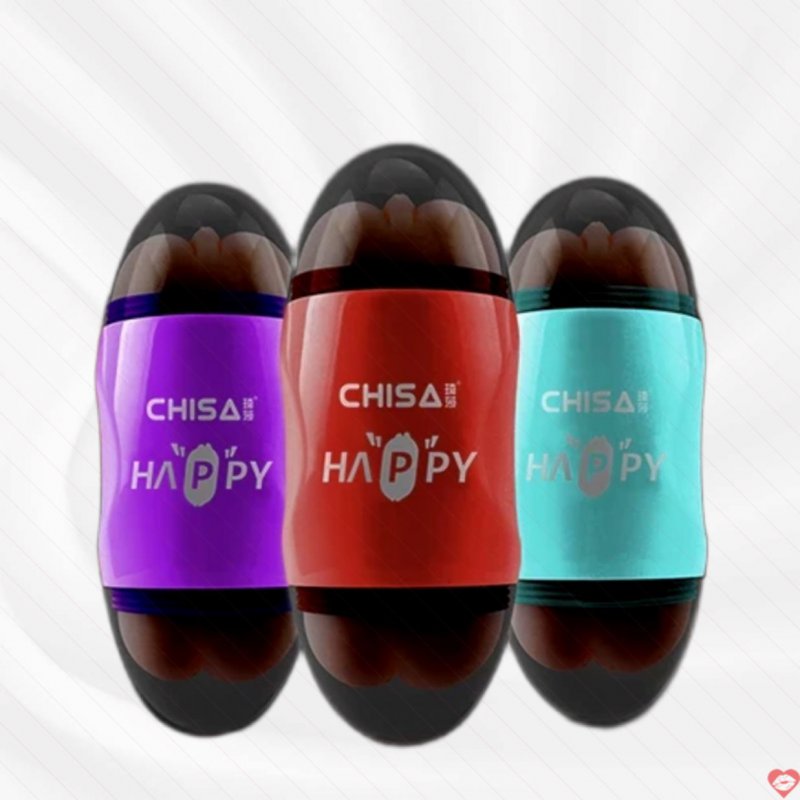 Chisa Happy Cầm Tay Rung 2 Đầu Kích Thích Âm Đạo Hậu Môn 