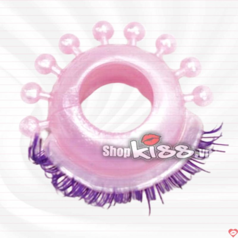 Vòng Silicon Lông Mi Kích Thích Dương Vật Siêu Phê 