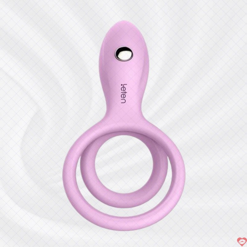 Leten Vòng Rung Lưỡi Liếm Quai Đeo Kích Thích Cảm Giác Mạnh 