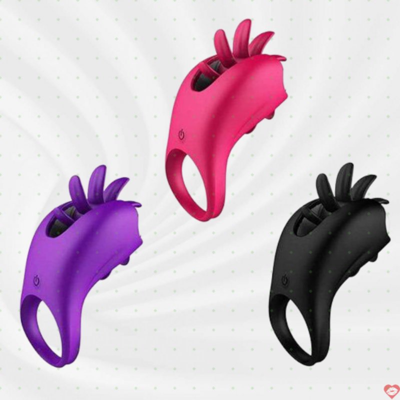 Vòng Rung Lưỡi Liếm LafyHo Kích Thích Tình Ái Cực Mạnh 