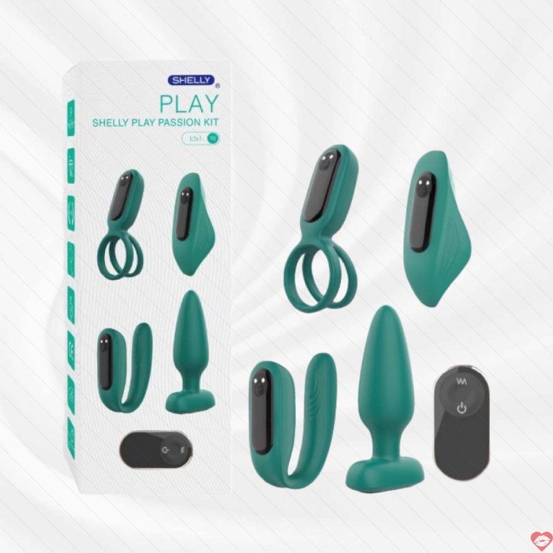 Bộ dụng cụ Shelly Play Passion 4 món hứng thú, quà tặng lôi cuốn 
