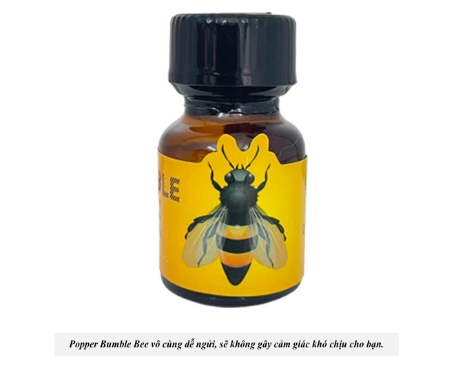  Đánh giá Popper Bumble Bee con ong vàng 10ml chai hít tăng khoái cảm Mỹ giá tốt