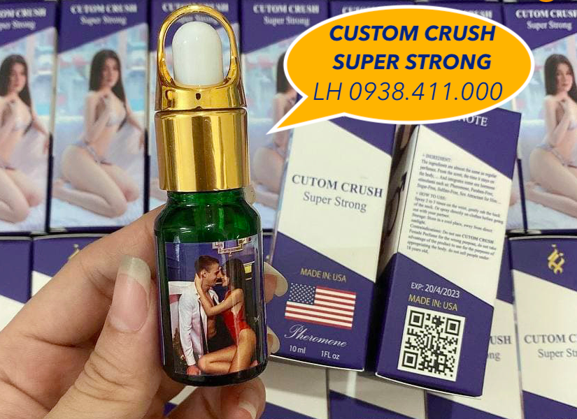  Đại lý Custom Crush Super Strong thuốc kích dục nữ cực mạnh dạng nước chính hãng Mỹ nhập khẩu