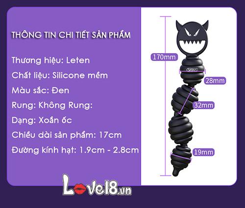  Thông tin Dụng Cụ Kích Thích Hậu Môn Dạng Chuỗi Hạt Xoắn Hình Mặt Quỷ có tốt không?