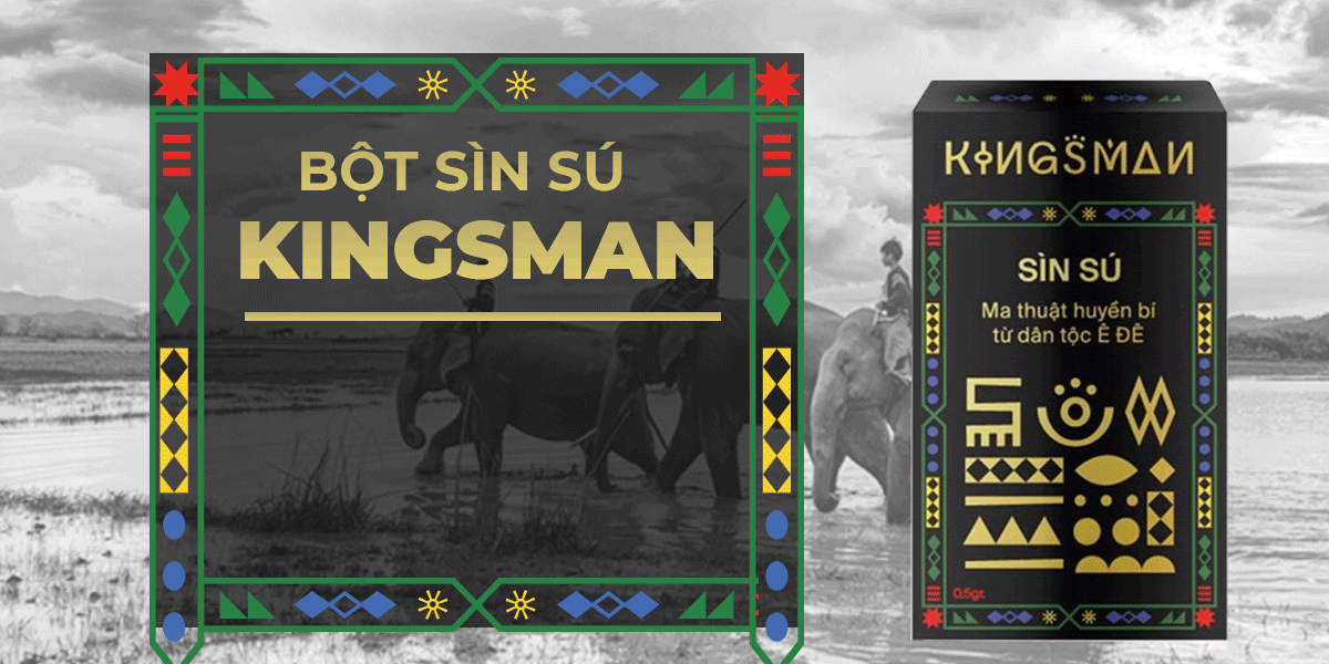  Giá sỉ Bột sìn sú Kingsman - Kéo dài thời gian - Gói 0.5gr tốt nhất