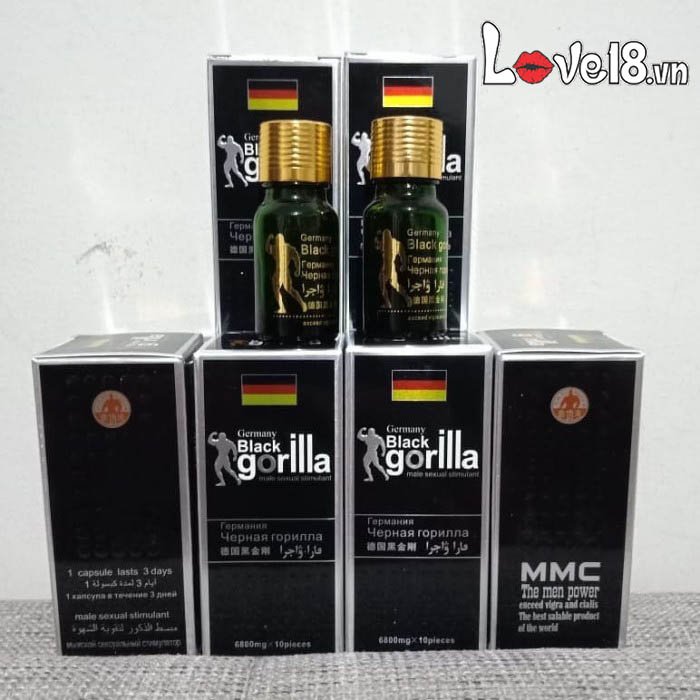  Giá sỉ Dược Cương Cứng Chống Xuất Tinh Sớm Black Gorila có tốt không?